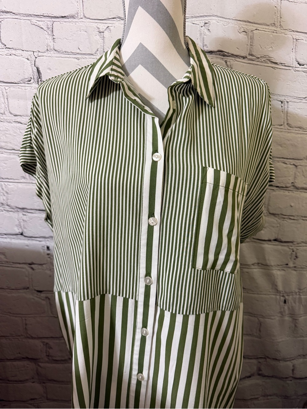 Jane + Delancey Striped Blouse